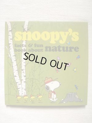画像1: SNOOPY'S FACT & FUN BOOK ABOUT NATURE
