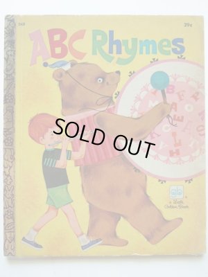 画像1: 「ABC Rhymes」 ＊ A LITTLE GOLDEN BOOK