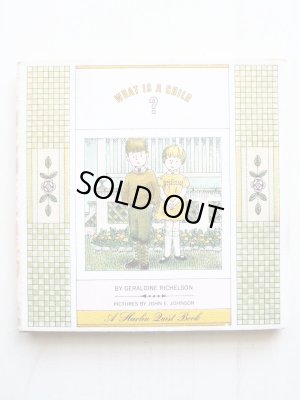 画像4: Geraldine Richelson/John E. johnson「What is a Child・What is a Grownup?」2冊セット