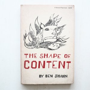 画像1: ベン・シャーン「THE SHAPES OF CONTENT」