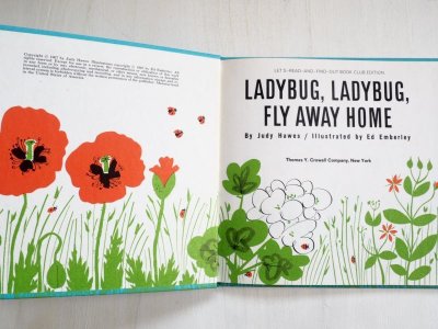 画像1: JUDY HAWES/エド・エンバリー「LADYBUG,LADYBUG,FLY AWAY HOME」