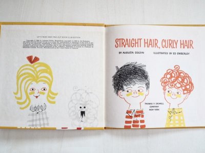 画像1: AUGUSTA GOLDIN/エド・エンバリー「STRAIGHT HAIR,CURLY HAIR」