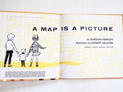 画像1: BARBARA RINKOFF/ ロバート・ガルスター「A MAP IS A PICTURE」