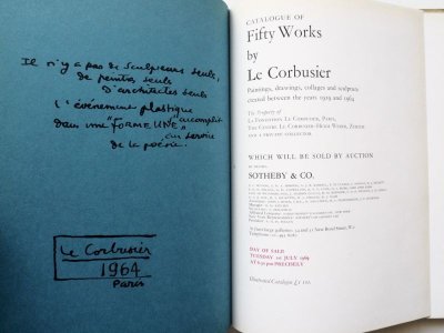 画像1: 「FIFTY WORKS BY LE CORBUSIER」＊作品リスト付き