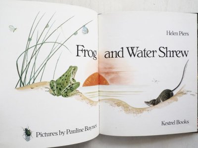 画像1: Helen Piers/Pauline Baynes「Frog and Water Shrew」