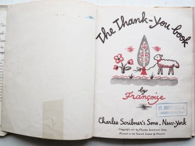 画像1: フランソワーズ「THE THANK-YOU BOOK」